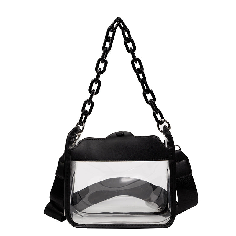 Wholesale PVC Transparent Shoulder Bags